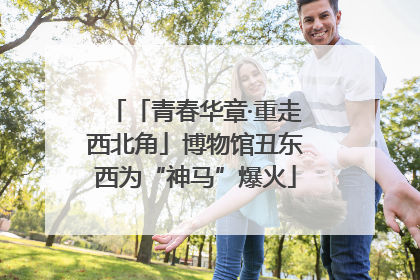 「青春华章·重走西北角」博物馆丑东西为“神马”爆火