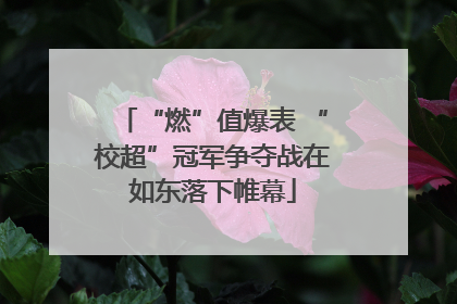 “燃”值爆表 “校超”冠军争夺战在如东落下帷幕