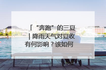 “奔跑”的三夏｜降雨天气对夏收有何影响？该如何防范？一文了解
