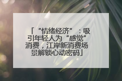 “情绪经济”：吸引年轻人为“感觉”消费，江岸新消费场景解锁心动密码