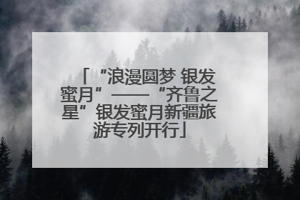 “浪漫圆梦 银发蜜月”——“齐鲁之星”银发蜜月新疆旅游专列开行