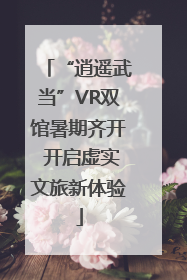 “逍遥武当”VR双馆暑期齐开 开启虚实文旅新体验