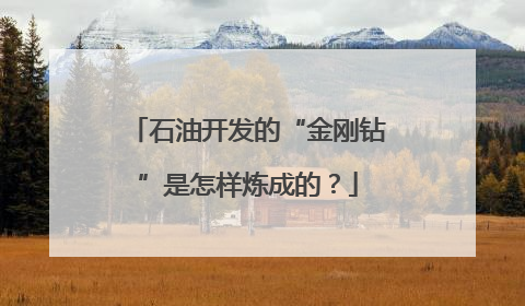 石油开发的“金刚钻”是怎样炼成的？