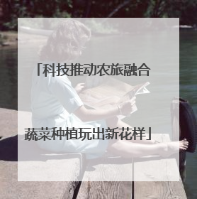 科技推动农旅融合 蔬菜种植玩出新花样