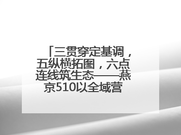 三贯穿定基调，五纵横拓图，六点连线筑生态——燕京510以全域营销战略登顶行业IP新高度