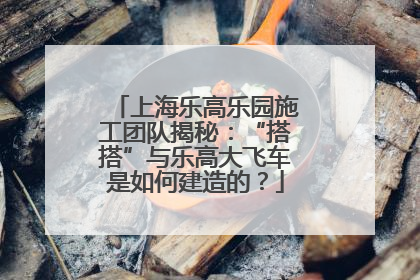 上海乐高乐园施工团队揭秘：“搭搭”与乐高大飞车是如何建造的？