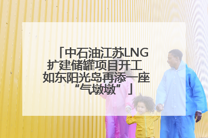 中石油江苏LNG扩建储罐项目开工 如东阳光岛再添一座“气墩墩”