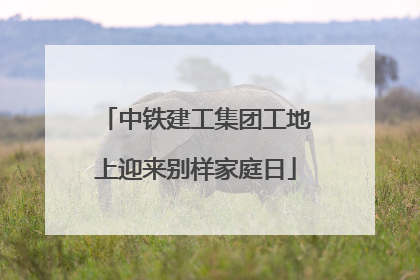 中铁建工集团工地上迎来别样家庭日
