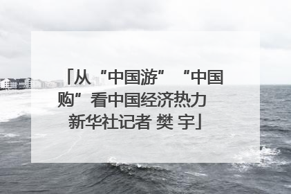 从“中国游”“中国购”看中国经济热力 新华社记者 樊 宇