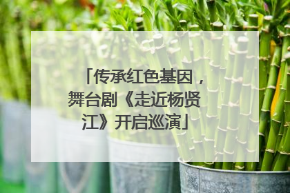 传承红色基因，舞台剧《走近杨贤江》开启巡演