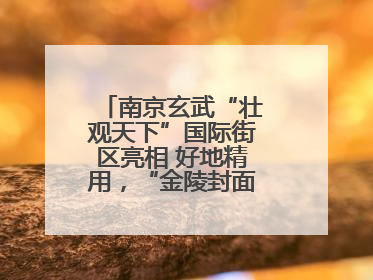 南京玄武“壮观天下”国际街区亮相 好地精用，“金陵封面”焕新通四海