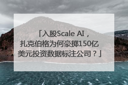 入股Scale AI，扎克伯格为何豪掷150亿美元投资数据标注公司？