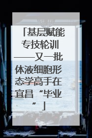 基层赋能 专技轮训——又一批体液细胞形态学高手在宜昌“毕业”