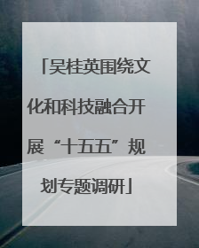 吴桂英围绕文化和科技融合开展“十五五”规划专题调研