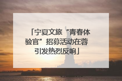 宁夏文旅“青春体验官”招募活动在蓉引发热烈反响