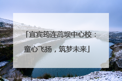 宜宾筠连蒿坝中心校：童心飞扬，筑梦未来