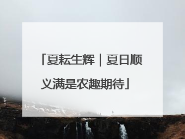 夏耘生辉｜夏日顺义满是农趣期待