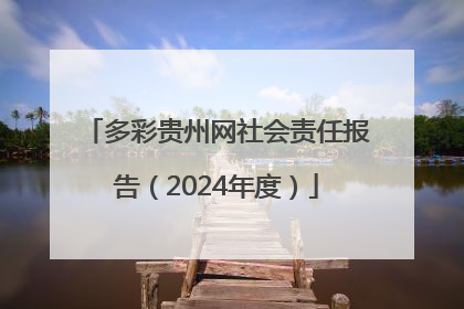 多彩贵州网社会责任报告（2024年度）
