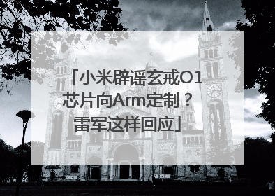 小米辟谣玄戒O1芯片向Arm定制？雷军这样回应