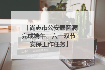 尚志市公安局圆满完成端午、六一双节安保工作任务