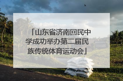 山东省济南回民中学成功举办第二届民族传统体育运动会