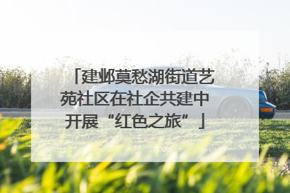 建邺莫愁湖街道艺苑社区在社企共建中开展“红色之旅”