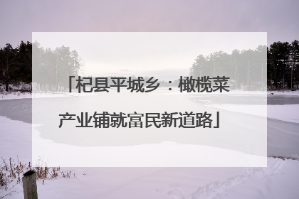 杞县平城乡：橄榄菜产业铺就富民新道路