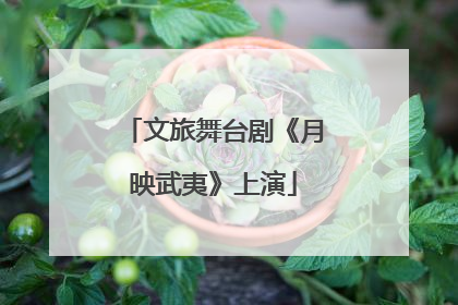 文旅舞台剧《月映武夷》上演