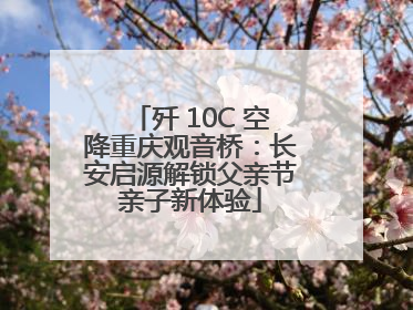 歼 10C 空降重庆观音桥：长安启源解锁父亲节亲子新体验