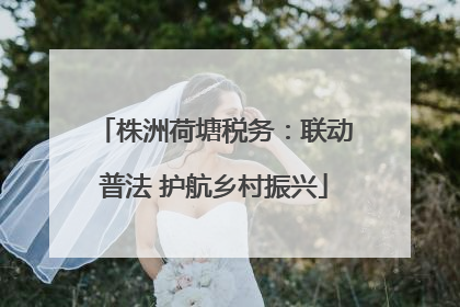 株洲荷塘税务：联动普法 护航乡村振兴