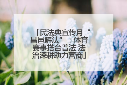 民法典宣传月“昌邑解法”：体育赛事搭台普法 法治深耕助力营商