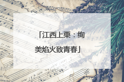 江西上栗：绚美焰火致青春