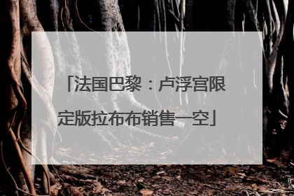 法国巴黎：卢浮宫限定版拉布布销售一空