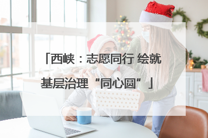 西峡：志愿同行 绘就基层治理“同心圆”