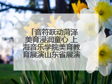 音符跃动菏泽 美育浸润童心 上海音乐学院美育教育展演山东省展演·菏泽站落幕
