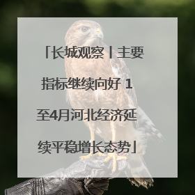 长城观察丨主要指标继续向好 1至4月河北经济延续平稳增长态势