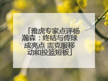 雅虎专家点评杨瀚森：终结与传球成亮点 需克服移动和投篮短板