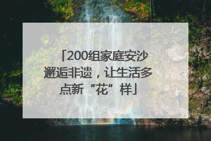 200组家庭安沙邂逅非遗，让生活多点新“花”样