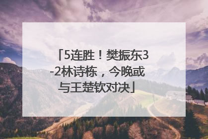 5连胜！樊振东3-2林诗栋，今晚或与王楚钦对决